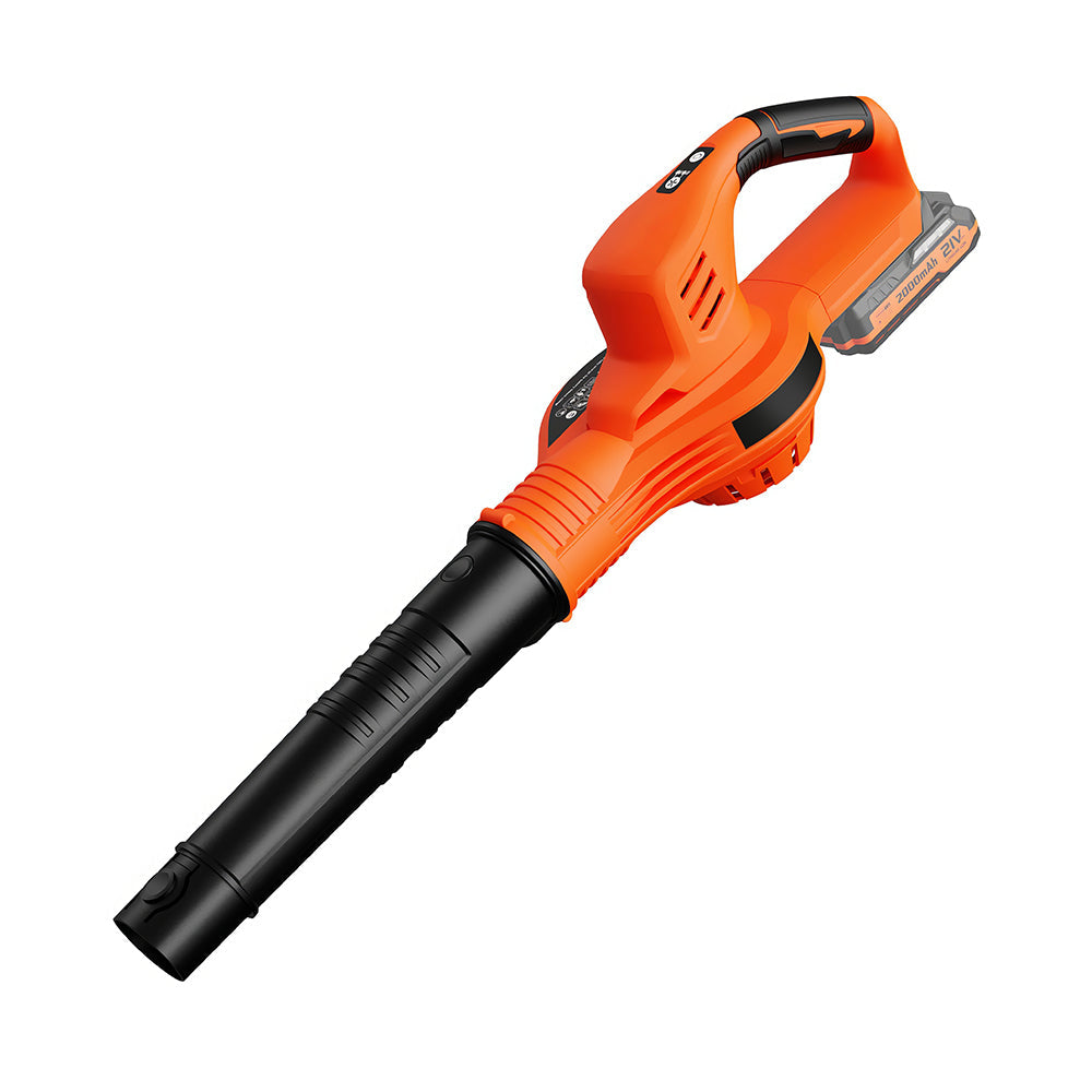 21V Cordless Leaf Blower with 2 Batteries Fast Charger