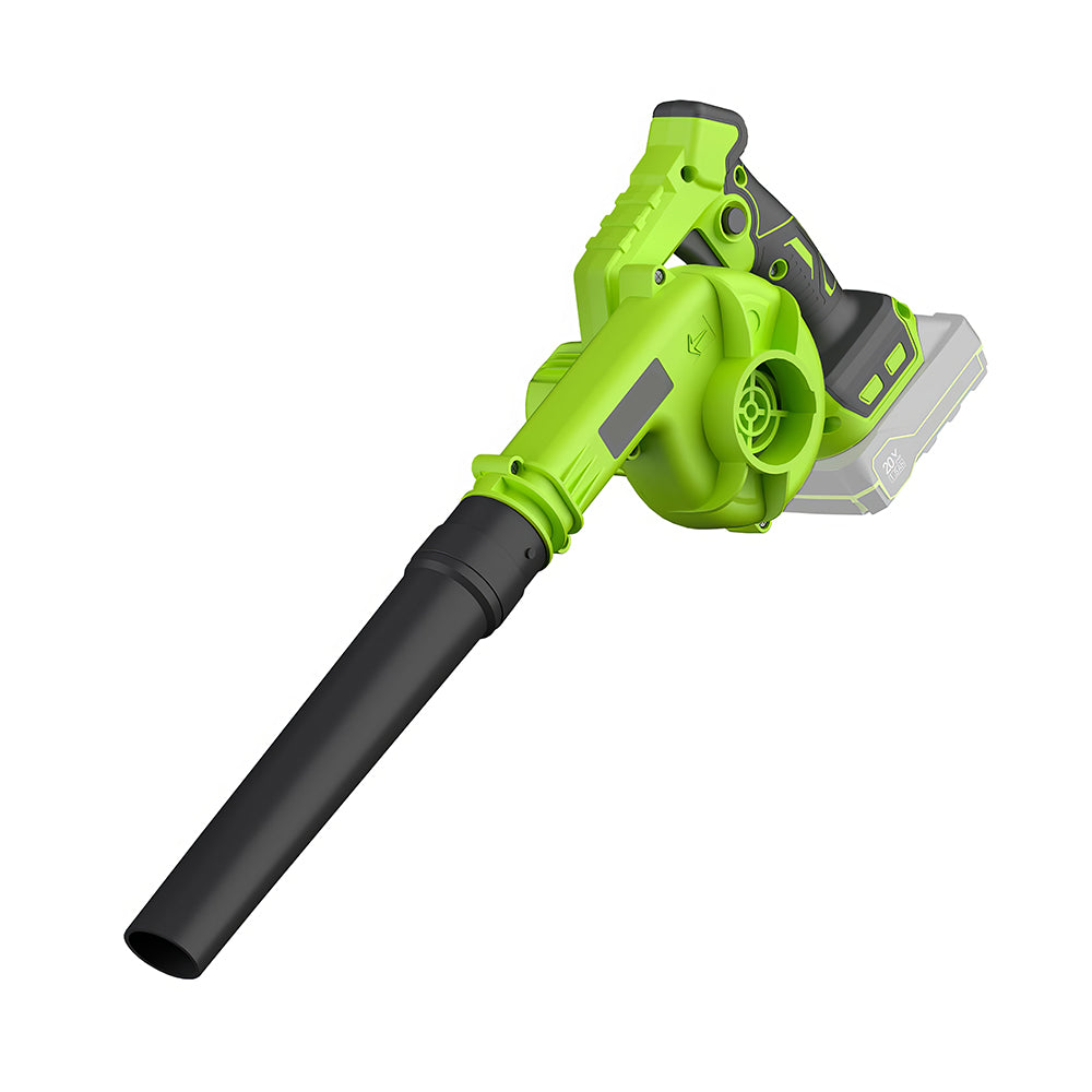 20V Cordless Leaf Blower with Battery Fast Charger and Nozzles