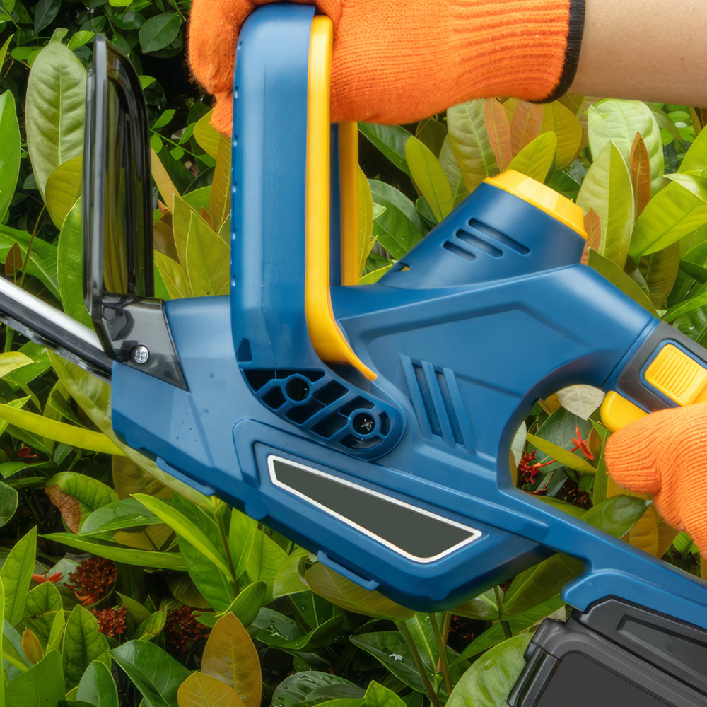 Cordless Hedge Trimmer 22 Inch Dual Action Blade with Rotating Handle