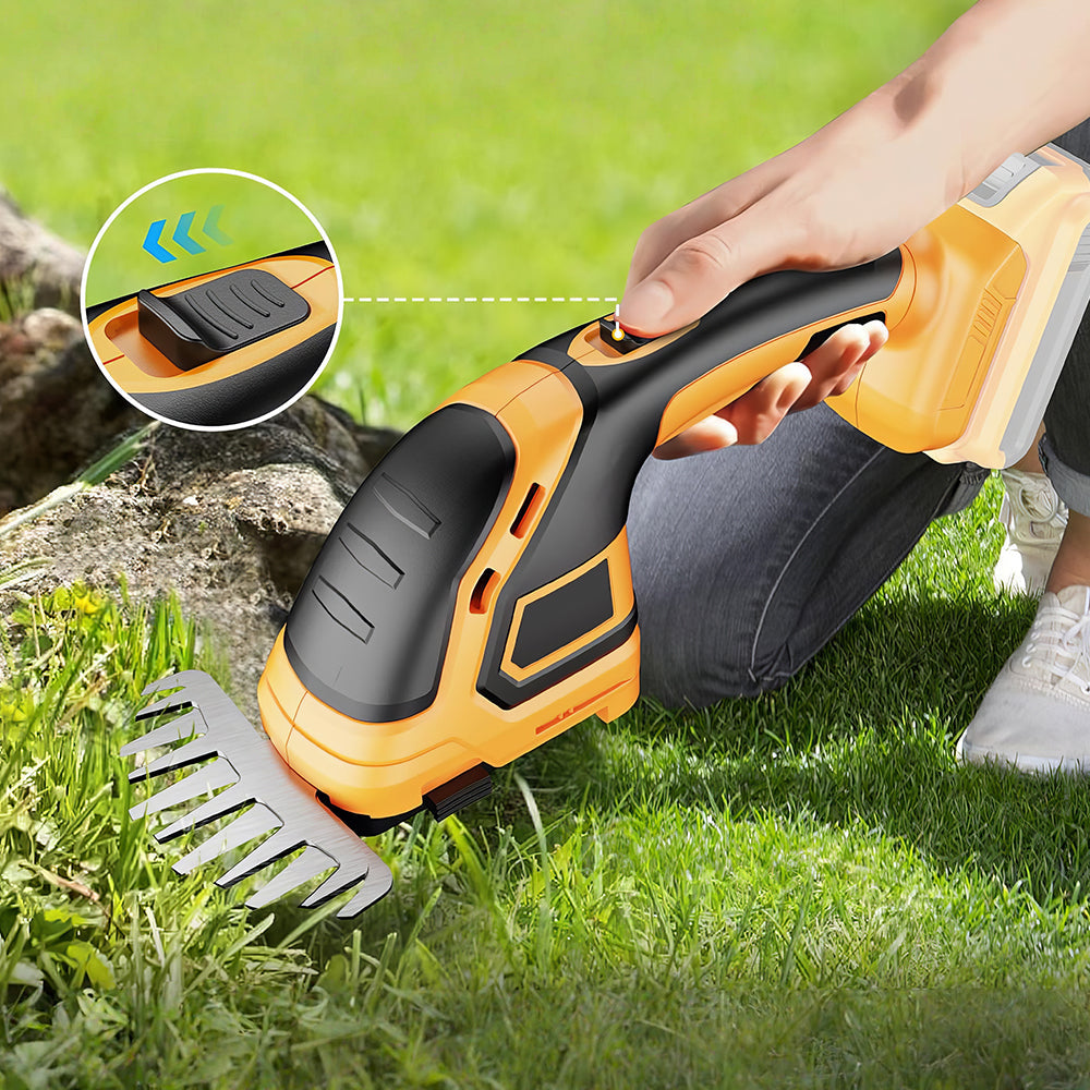 Cordless Hedge Trimmer Lightweight Handheld 20V Compatible