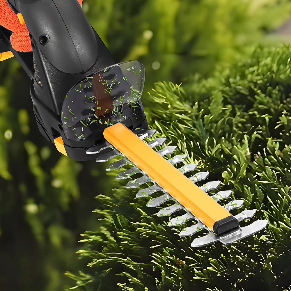 Cordless Hedge Trimmer and Grass Shear 2 in 1 Compatible 20V
