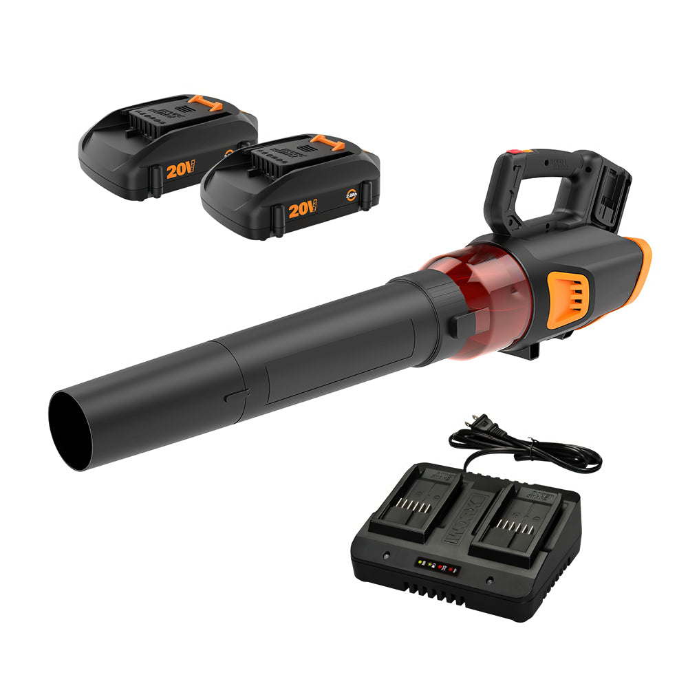 20V Cordless Leaf Blower with Battery and Charger