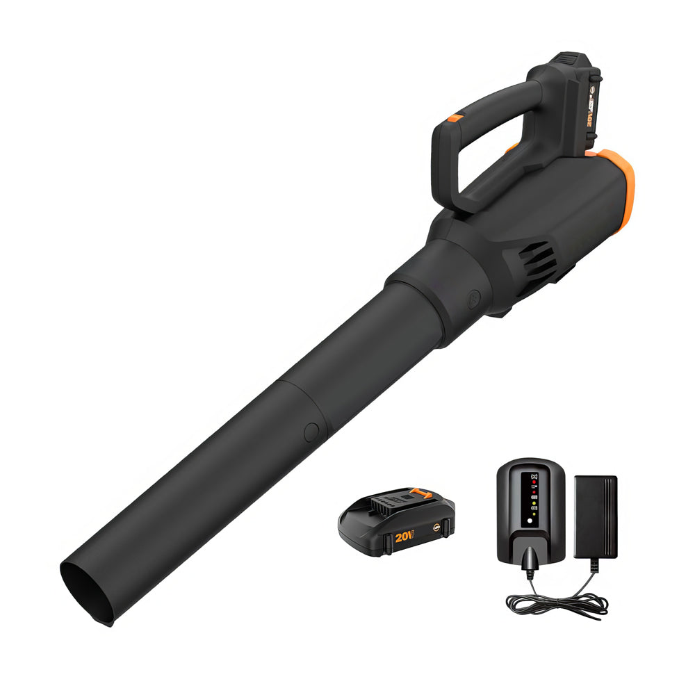 20V Cordless Leaf Blower with Battery and Charger