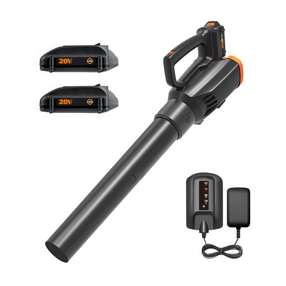 20V Cordless Leaf Blower with Battery and Charger